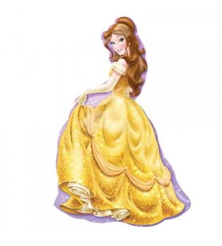 BALÃO METALIZADO  BELA E O MONSTRO 31"